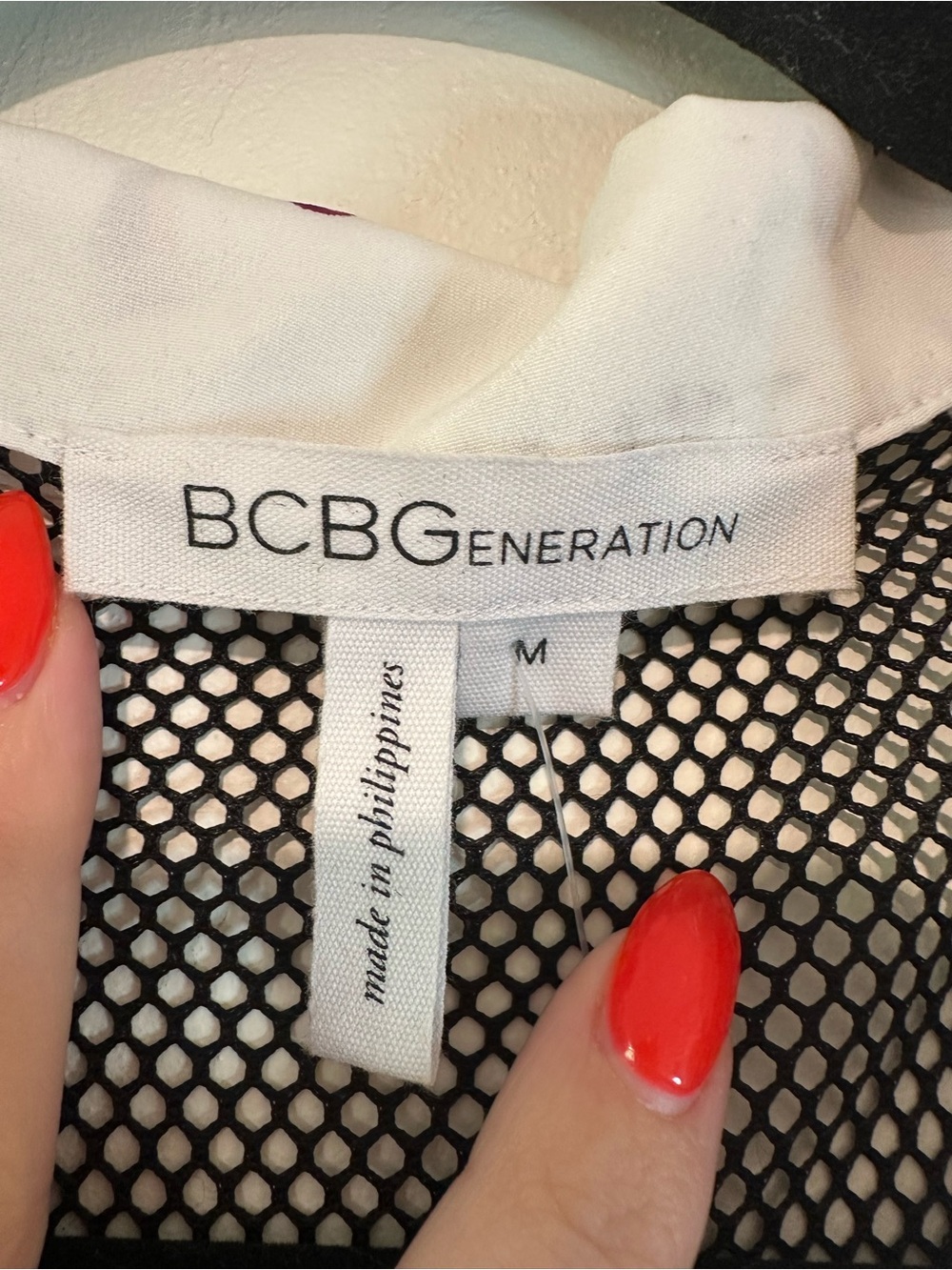 BCBGeneration Bird Print Mesh Collar Fit & Flare Mini Dress NWT Medium - Picture 4 of 9